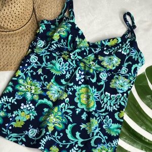 Land’s End Twist Tankini Top